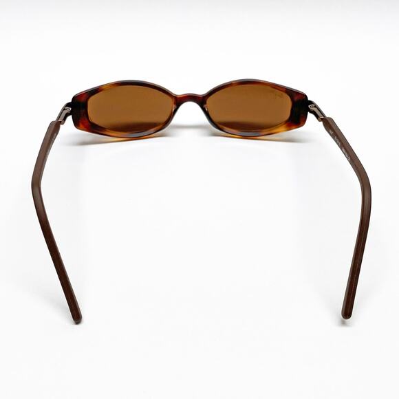 MAUI JIM ITALY MJ-125-10 MIRRORED BROWNISH ROSE DARK TORT  Maui Jim MJ-124-10 DGM Rose Crystal Sleek Oval Flex Sunglasses, Made in Italy